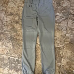 Under Armour Baseball Pants Gray Large